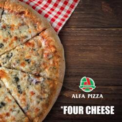 Four Cheese Pizza By Alfa Pizza